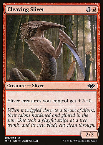 Cleaving Sliver