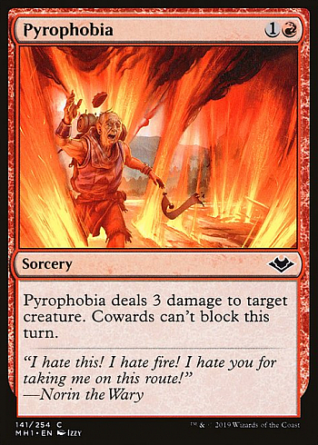 Pyrophobia