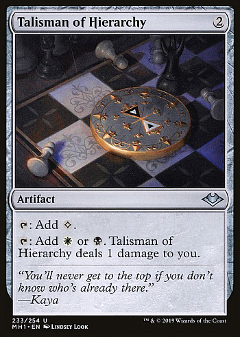 Talisman of Hierarchy