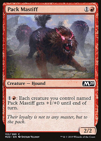Pack Mastiff