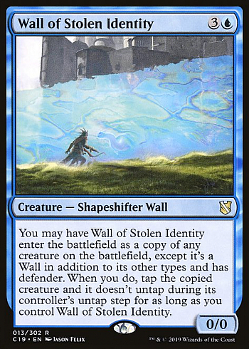Wall of Stolen Identity