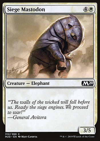 Siege Mastodon