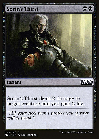 Sorin's Thirst