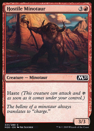 Hostile Minotaur