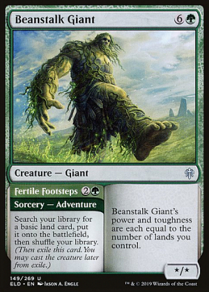 Beanstalk Giant // Fertile Footsteps