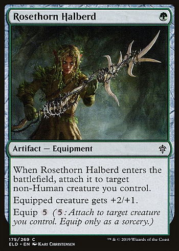 Rosethorn Halberd
