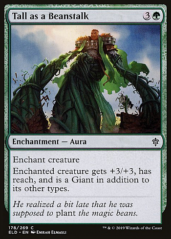Tall as a Beanstalk