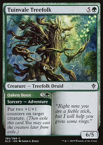 Tuinvale Treefolk // Oaken Boon