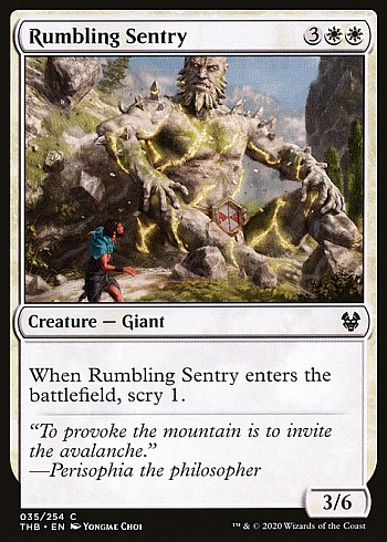 Rumbling Sentry