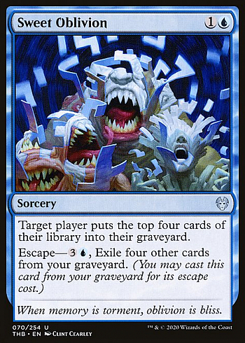 Sweet Oblivion