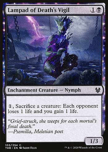 Lampad of Death's Vigil