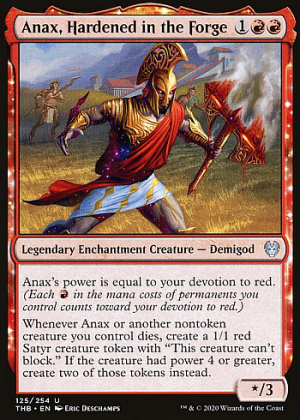 Anax, Hardened in the Forge