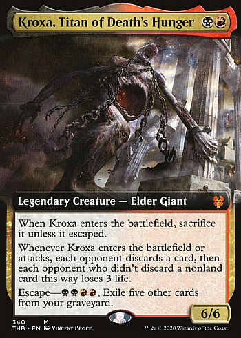 Kroxa, Titan of Death's Hunger