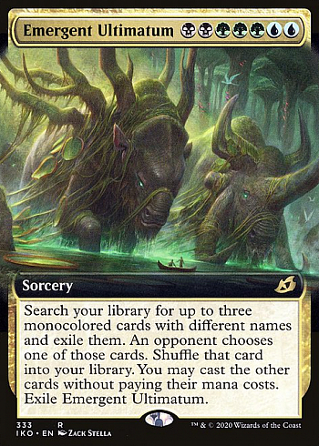 Emergent Ultimatum