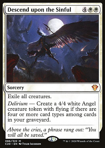 Descend upon the Sinful