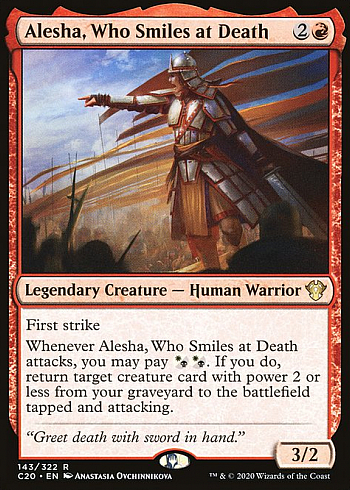 Alesha, Who Smiles at Death