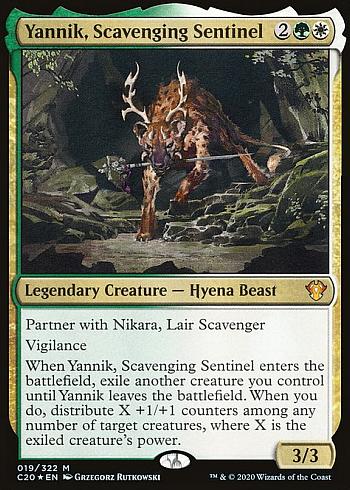 Yannik, Scavenging Sentinel