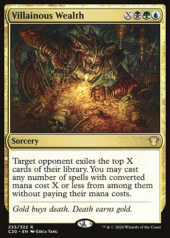 Villainous Wealth