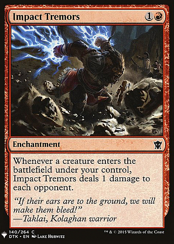 Impact Tremors