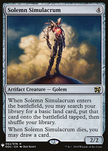 Solemn Simulacrum