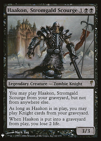 Haakon, Stromgald Scourge