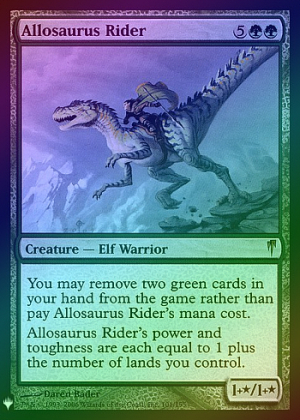 Allosaurus Rider