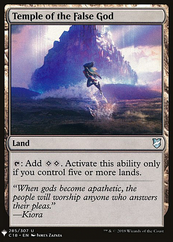 Temple of the False God