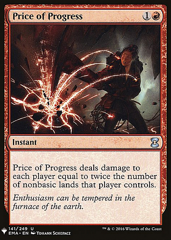 Price of Progress