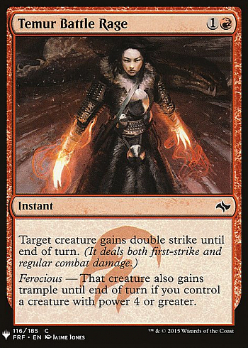 Temur Battle Rage