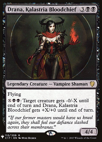 Drana, Kalastria Bloodchief
