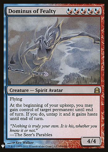 Dominus of Fealty