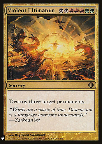 Violent Ultimatum