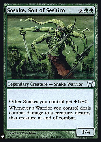 Sosuke, Son of Seshiro