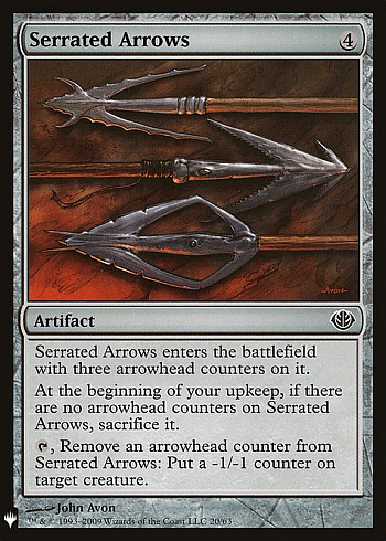 Serrated Arrows