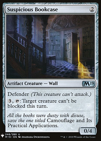 Suspicious Bookcase