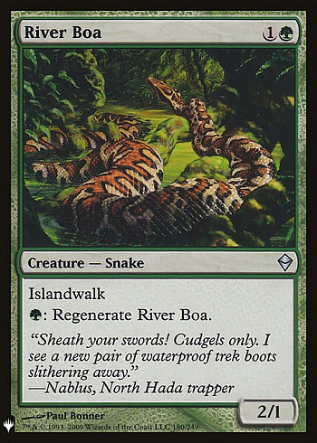 River Boa
