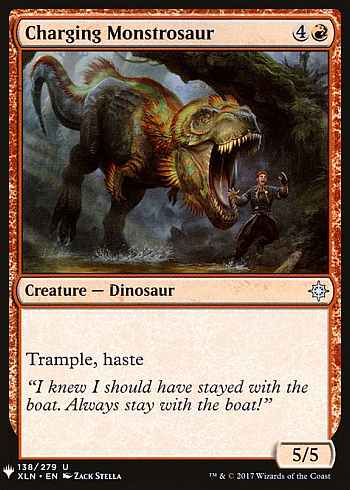 Charging Monstrosaur