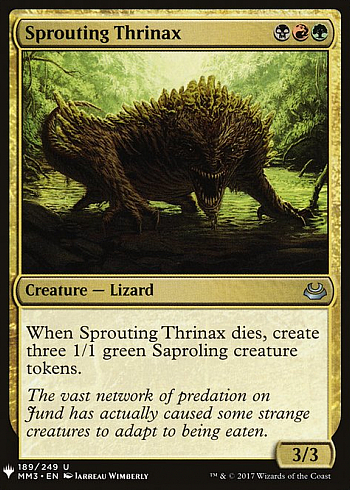 Sprouting Thrinax