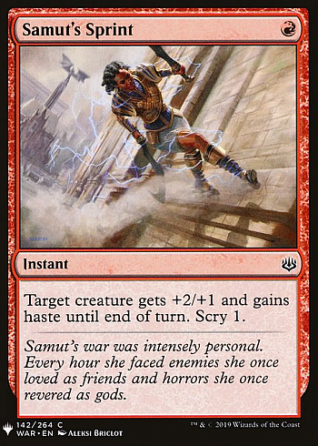 Samut's Sprint