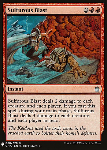Sulfurous Blast