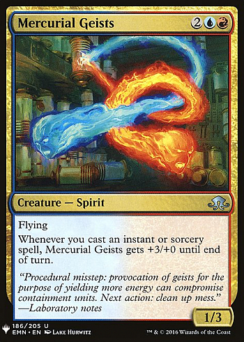 Mercurial Geists