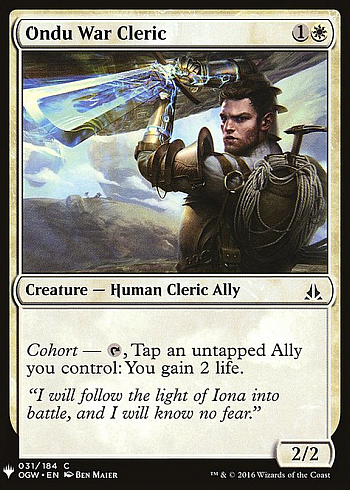 Ondu War Cleric