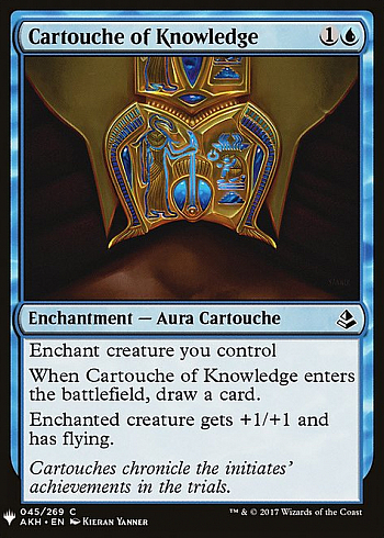 Cartouche of Knowledge