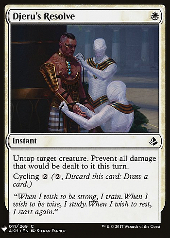Djeru's Resolve