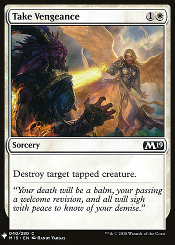 Take Vengeance