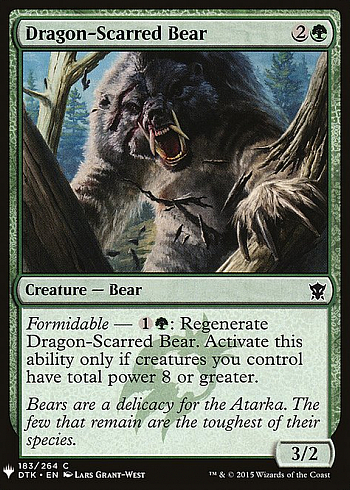 Dragon-Scarred Bear