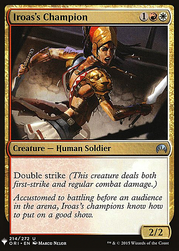 Iroas's Champion