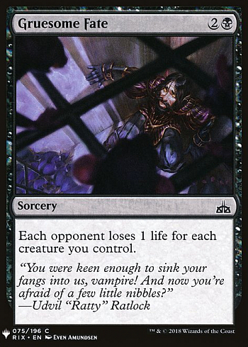Gruesome Fate