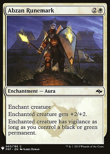 Abzan Runemark