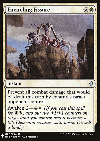 Encircling Fissure